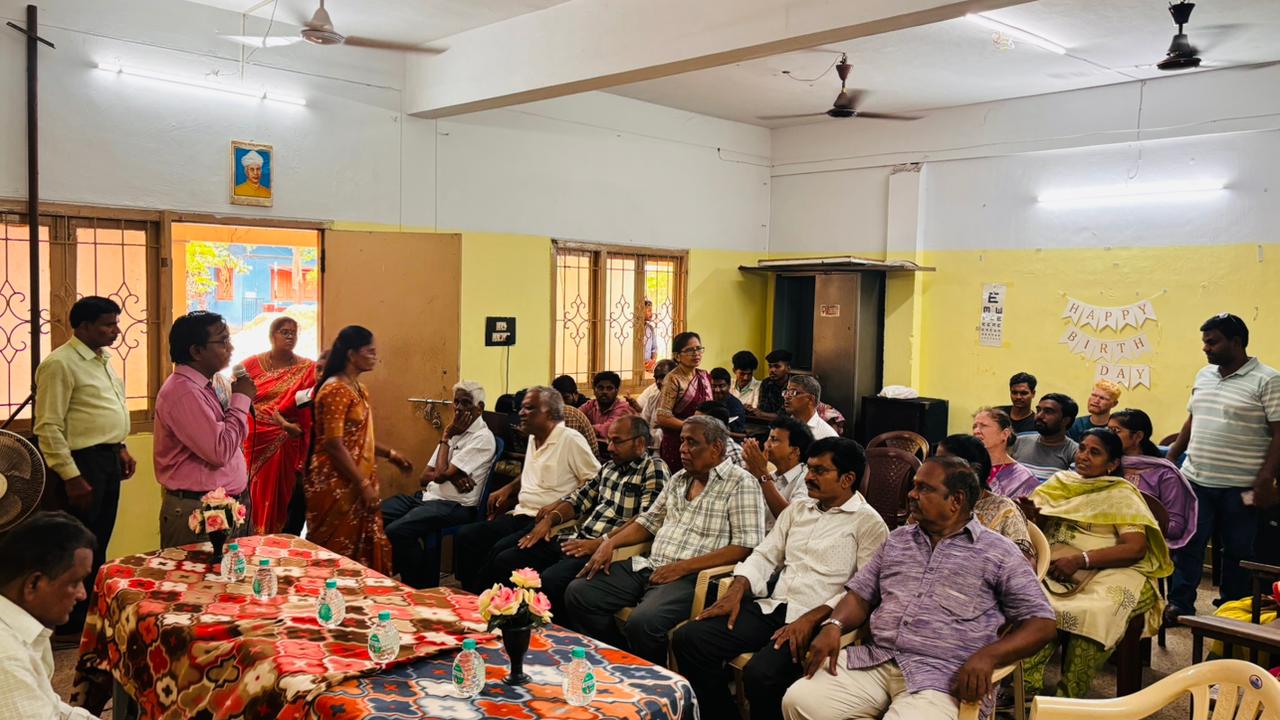 Community gathering & felicitation event at the society hall