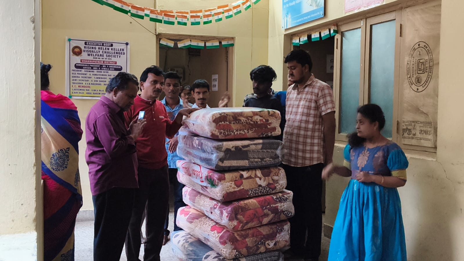 Mattress & bedding distribution drive for residential members